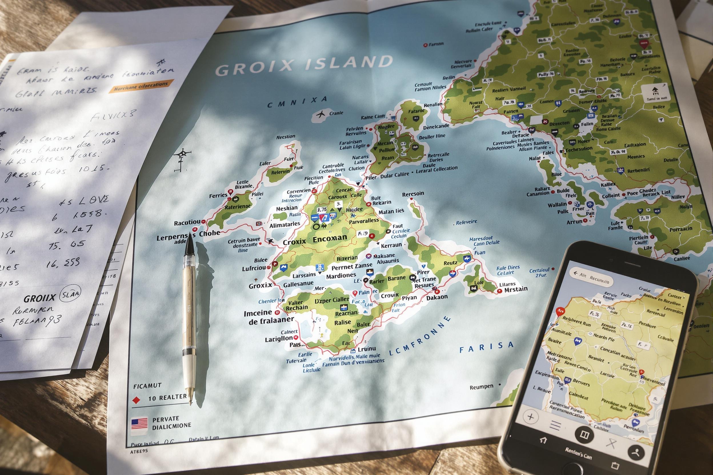 Guide touristique de l’île de Groix avec documents pratiques