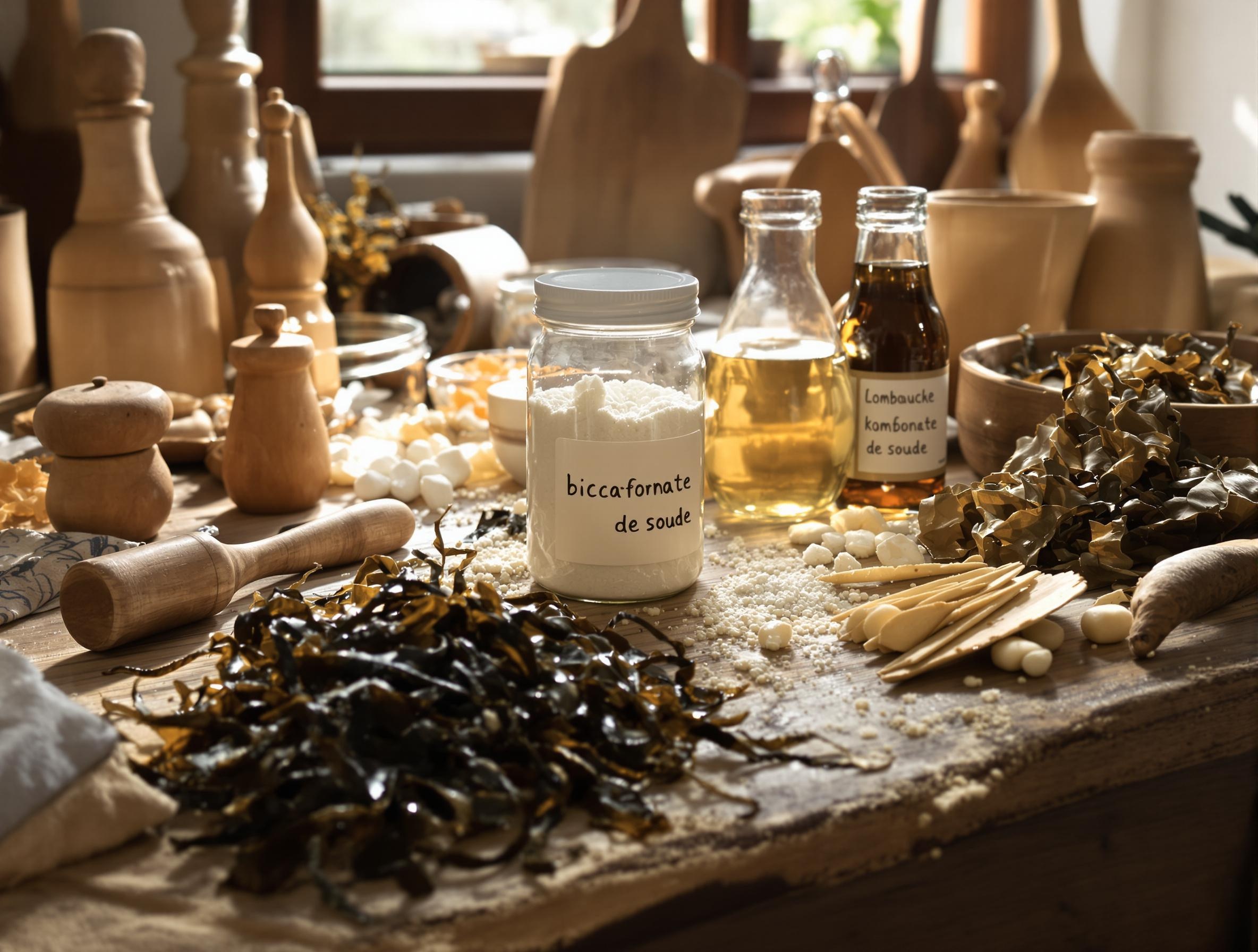 Cuisine bretonne traditionnelle avec bicarbonate et kombucha artisanal