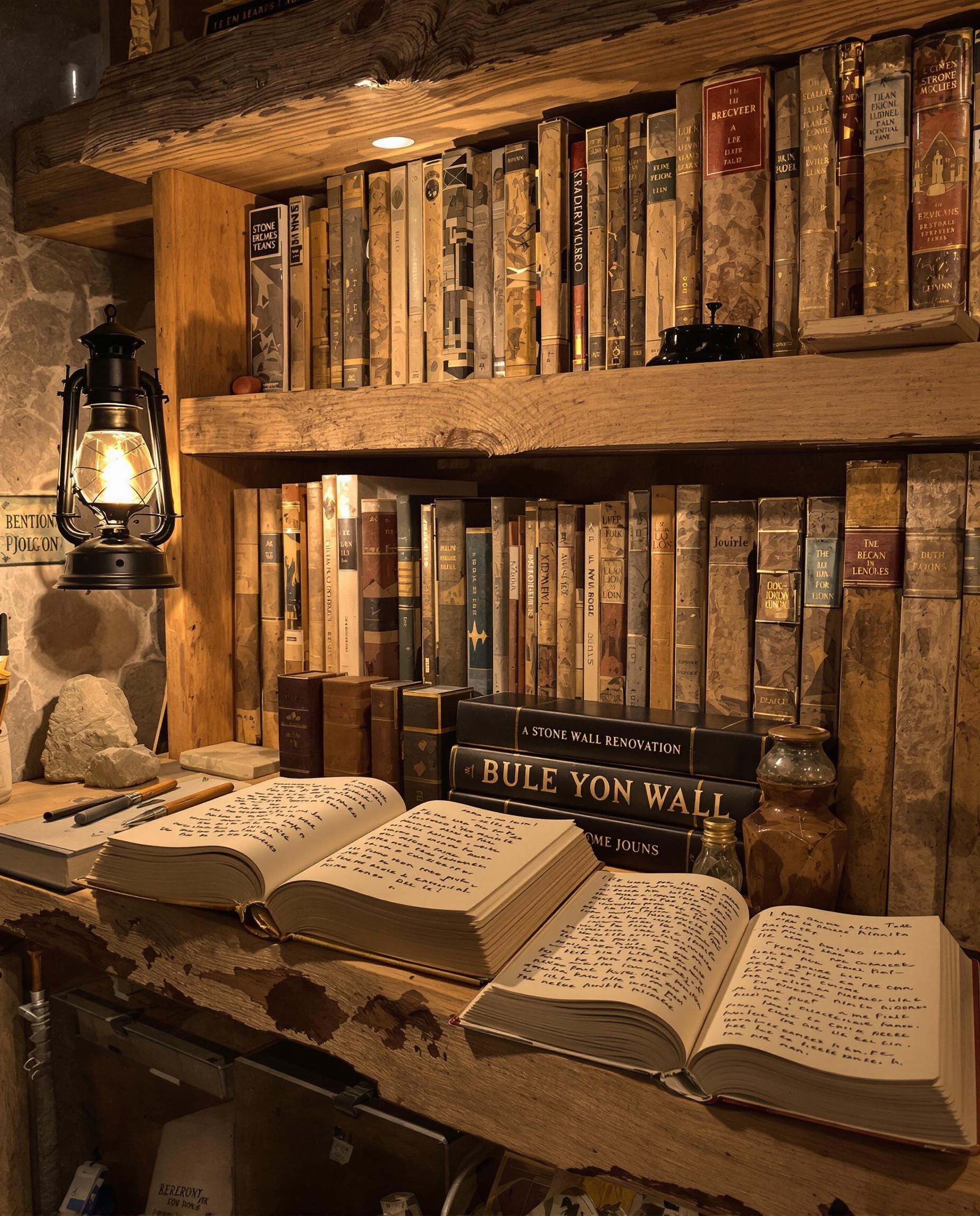 Livres et normes pour la rénovation de murs en pierre