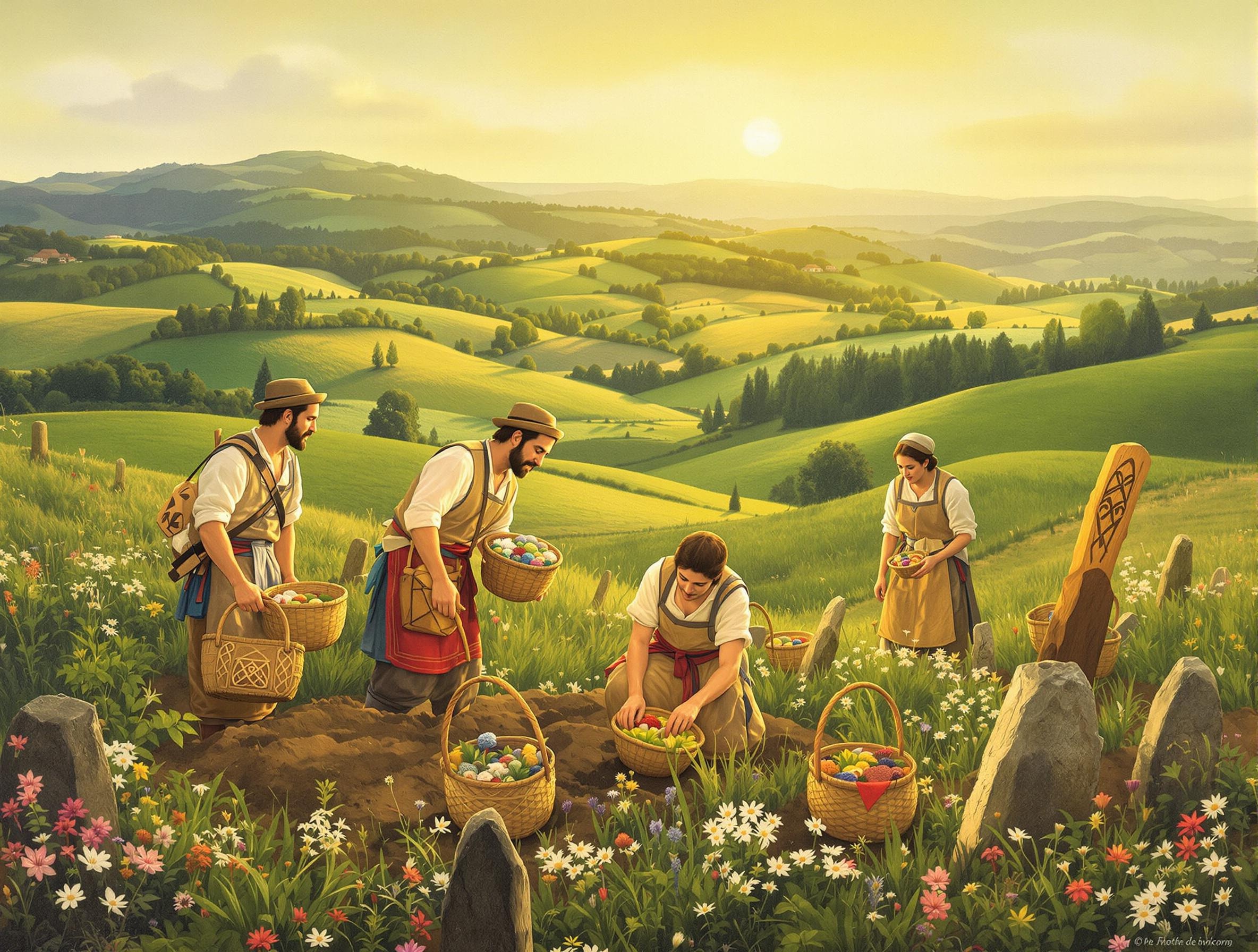 Illustration de la fondation de Kokopelli en Ariège