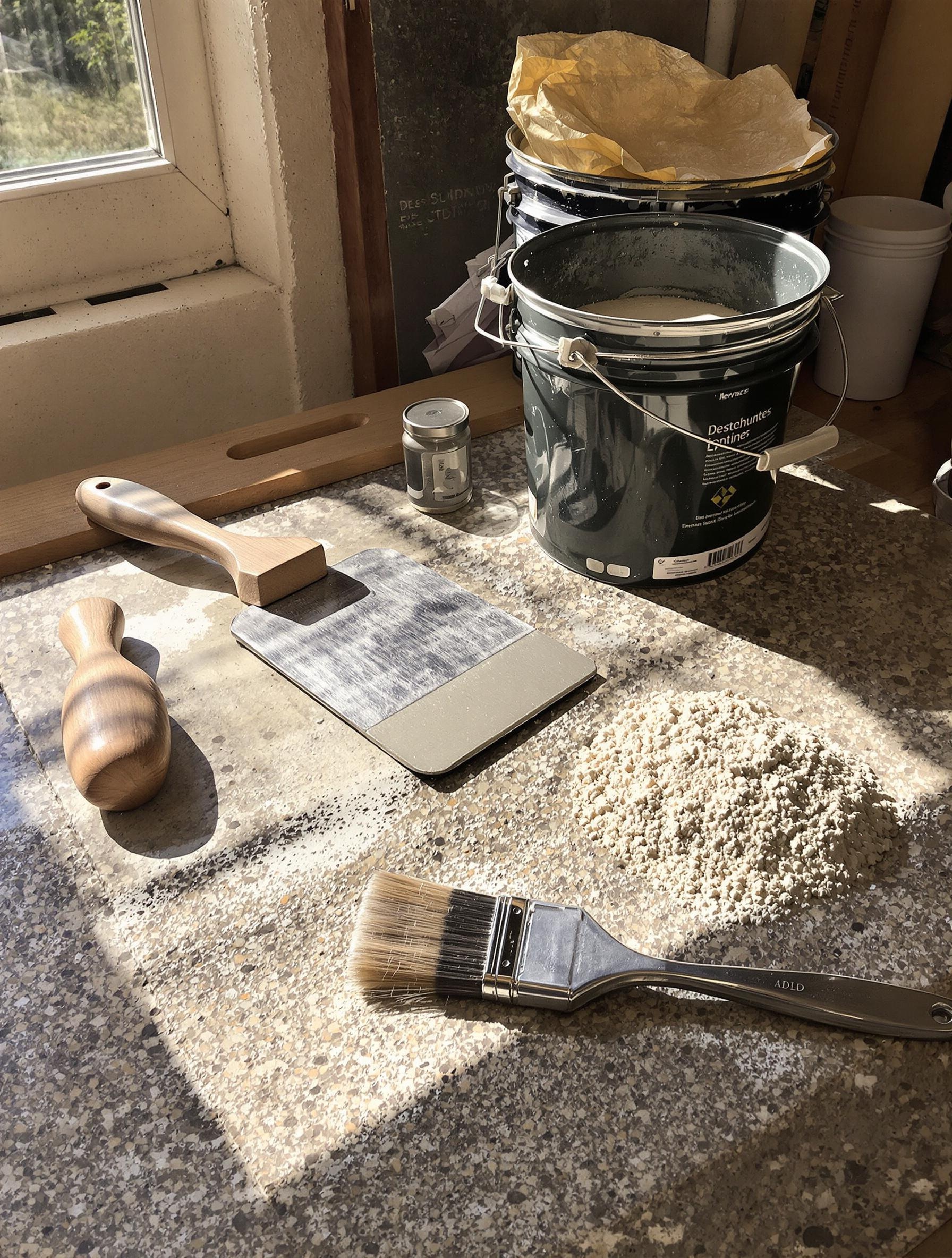 Outils pour jointoiement à la chaux et sable