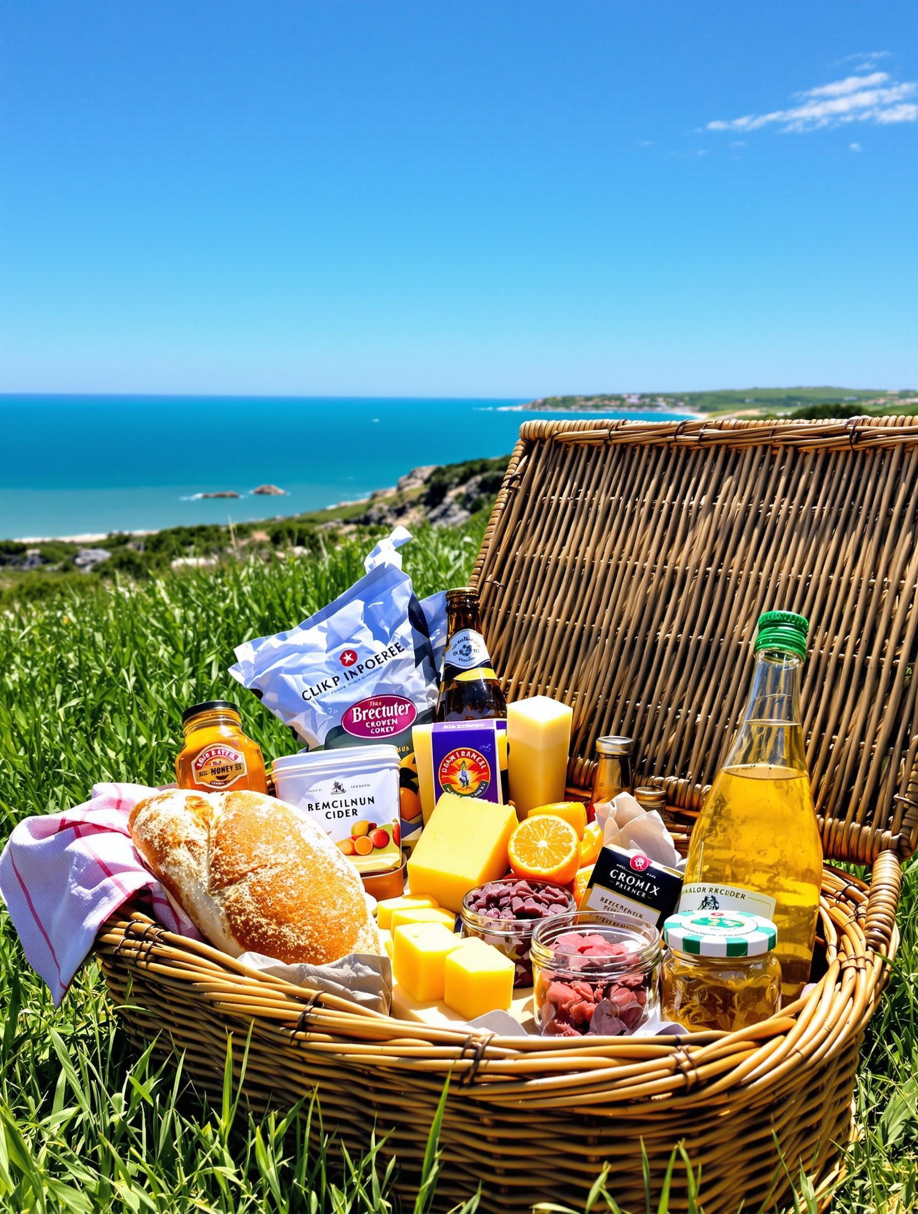 Panier pique-nique produits locaux Groix