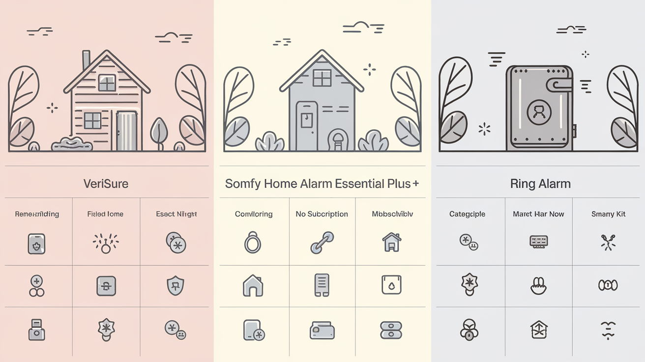 tableau alarme maison comparatif Katell Le Fur