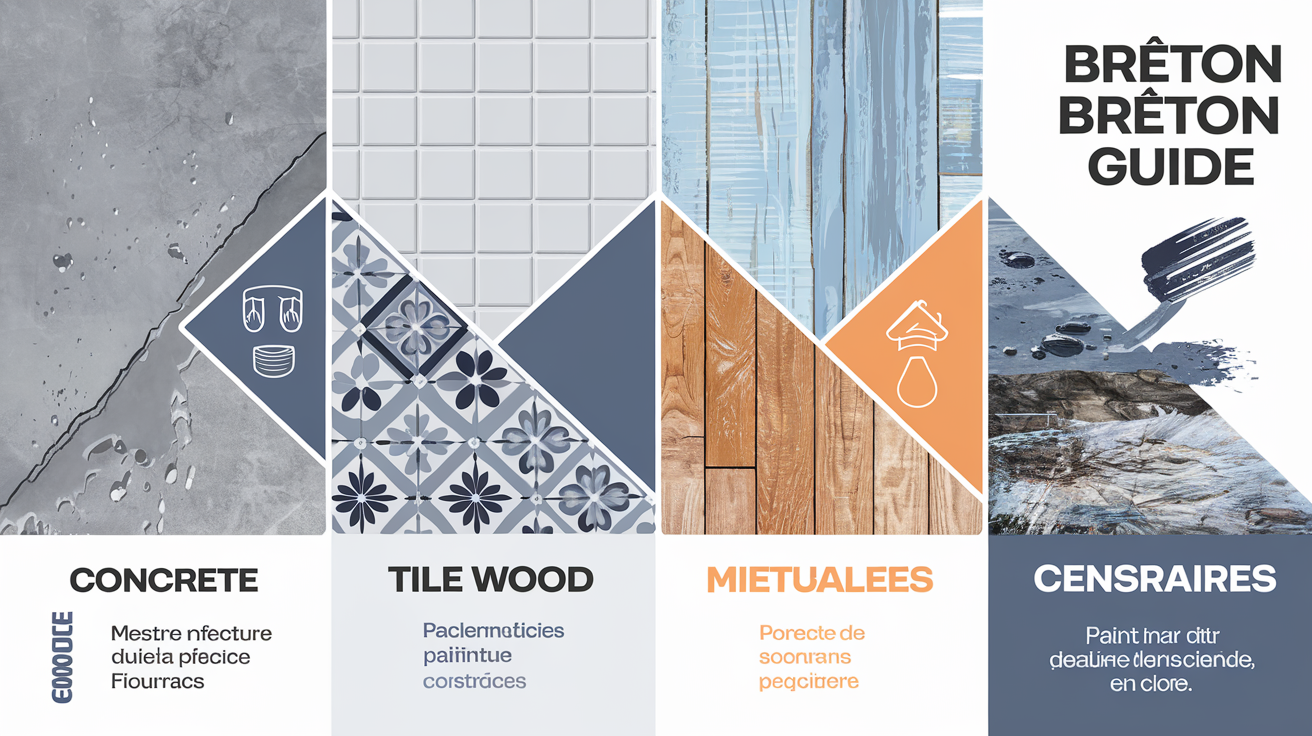 tableau comparatif types de sols et contraintes peinture breton